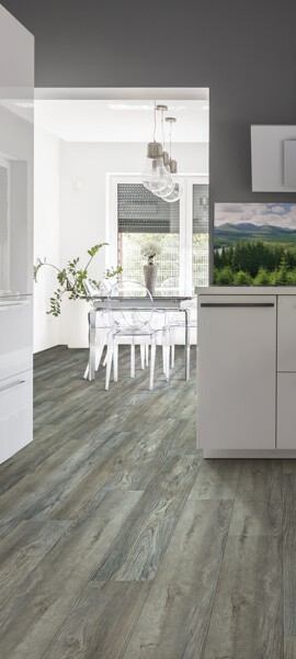 luxury vinyl kitchen | Tish flooring