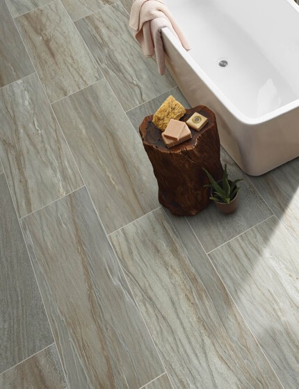 tile in bathroom |  TISH FLOORING