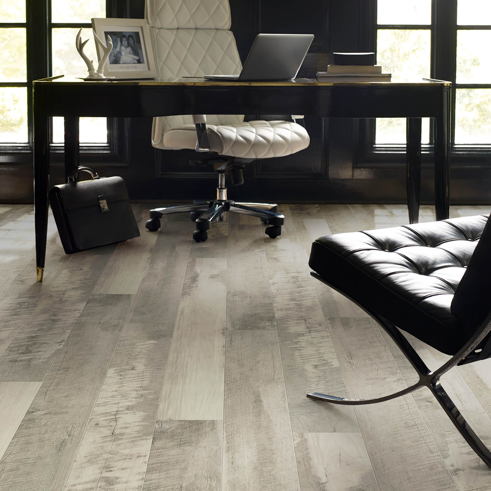 Laminate in a Home Office | Tish flooring